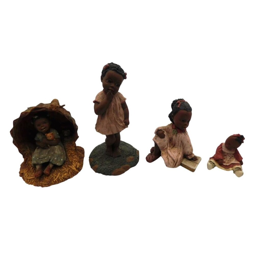 4 Miss Martha Holcombe All God's Children Figurines Sadie Alexandria READ